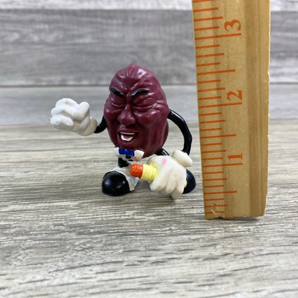 California Raisins  Calrab Microphone Guy PVC Figure 3 inch Applause 1987‎